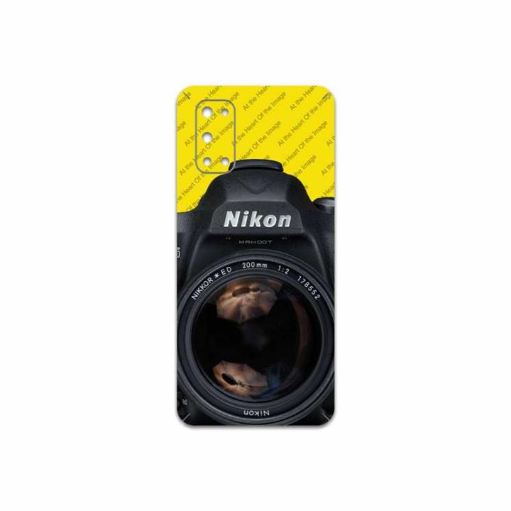 برچسب پوششی ماهوت مدل Nikon-Logo مناسب برای گوشی موبایل ریلمی 7 5G MAHOOT Nikon-Logo Cover Sticker for Realme 7 5G